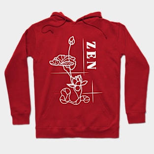 Zen Lotus Meditation Hoodie